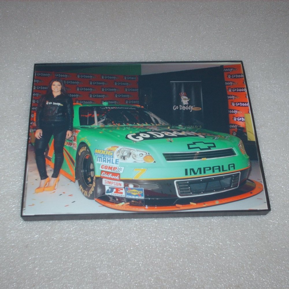 NASCAR driver Danica Patrick 8x10 framed photo